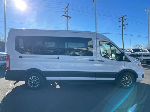 2021 Ford Transit Passenger Van 350 XL Medium Roof 15 Seats - Image 10