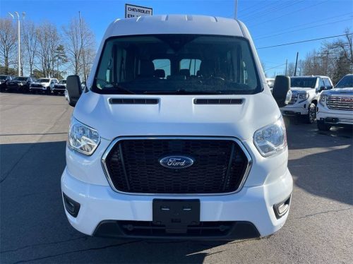 2021 Ford Transit Passenger Van 350 XL Medium Roof 15 Seats - Image 2